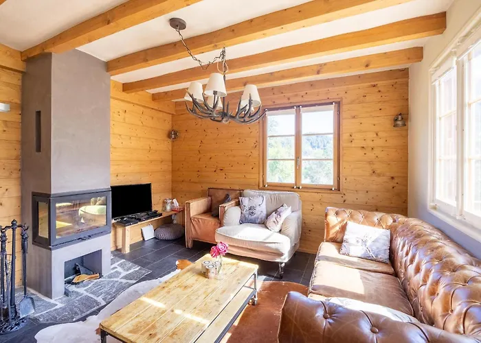 In Near Aletsch Glacier Tatil Evi Fiesch